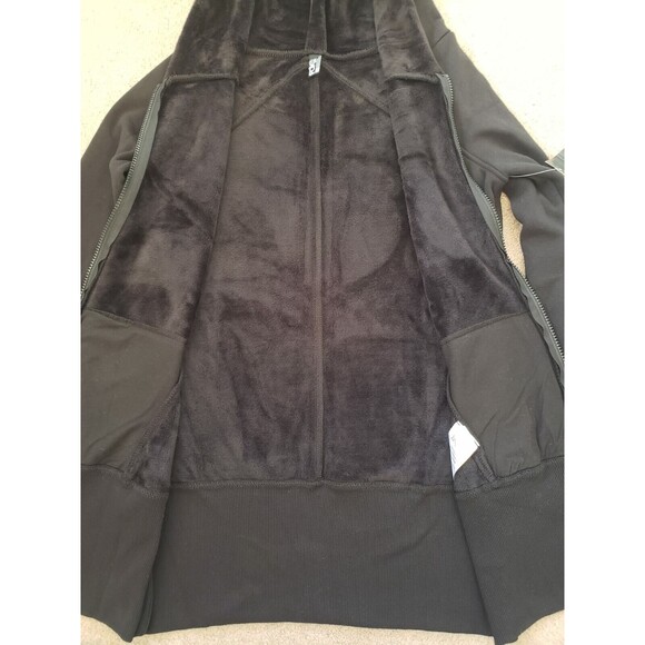 Fox Racing Nwt Women's Sherpa Fleece Lined Full Zip Sweatshirt Hoodie Black Sz S - Picture 3 of 7